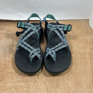 Chaco Women’s Size 10 Waterproof Hiking Sandals Blue Strappy